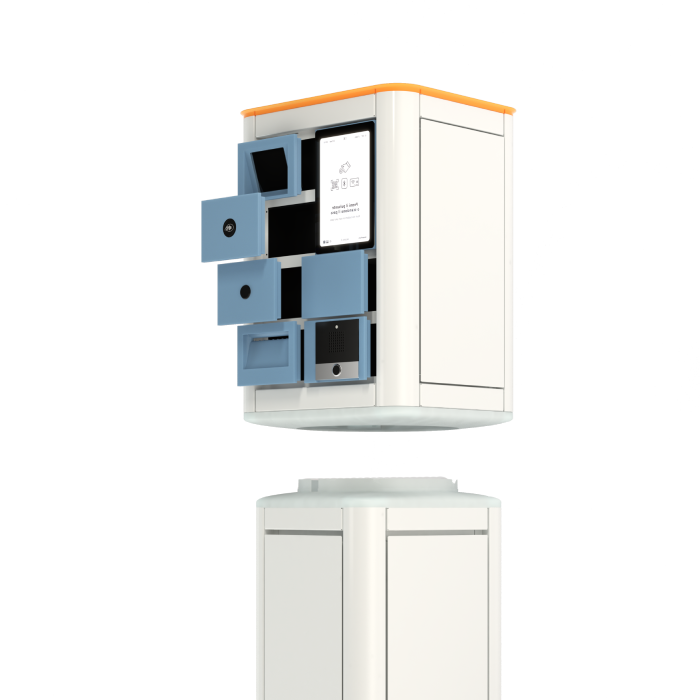 Colonnina xModule 4XP — controllo accessi veicolari