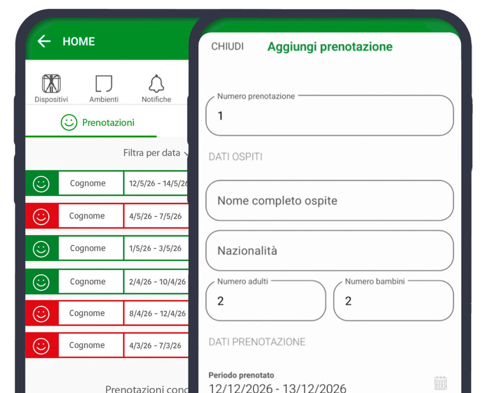 App D'AVINCI B&B Suite — gestione strutture ricettive